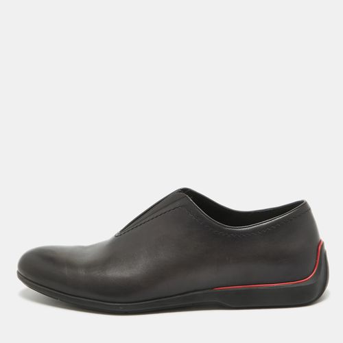 Berluti X Ferrari Black Leather Slip On Loafers Size 42 - Berluti - Modalova