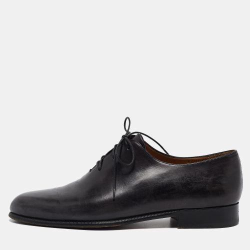 Berluti Black Galet Leather Alessandro Oxfords Size 41 - Berluti - Modalova