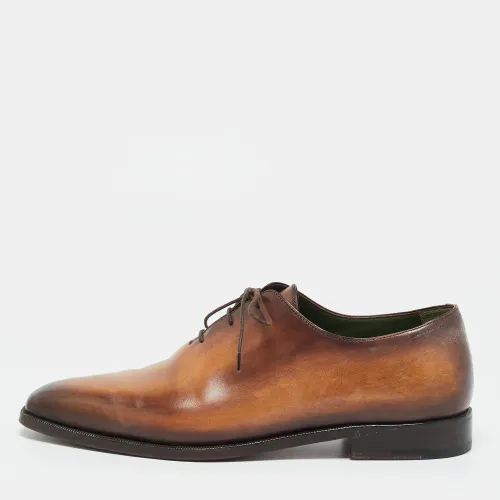 Berluti Alessandro Démesure Size 41.5 Brown Leather Oxfords - Berluti - Modalova