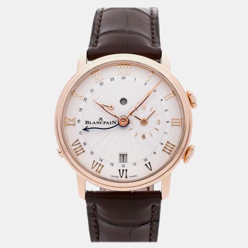 Pre-Owned Villeret Reveil GMT 6640-3642-55B - Blancpain - Modalova