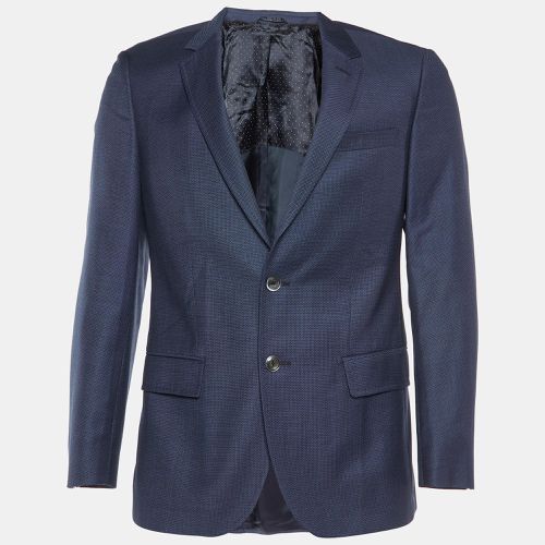 Boss By Hugo Boss Navy Blue Virgin Wool Single Breasted Blazer S - Boss By Hugo Boss - Modalova