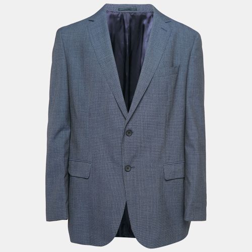 Boss By Hugo Boss Blue Patterned Virgin Wool Single Breasted Blazer S - Boss By Hugo Boss - Modalova