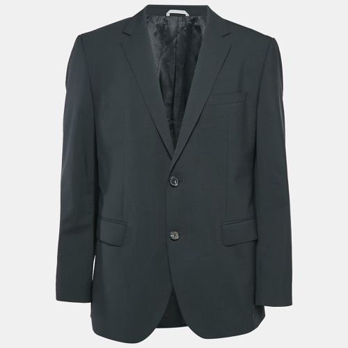 Boss By Hugo Boss Black Virgin Wool Single Breasted Stretch Blazer XL - Boss By Hugo Boss - Modalova