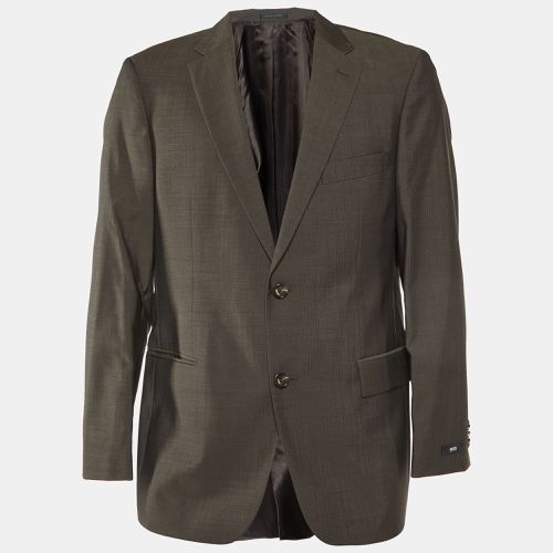 Boss By Hugo Boss Brown Wool Pasini2 Blazer L - Boss By Hugo Boss - Modalova