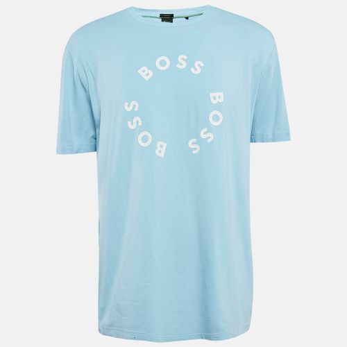 Logo Print Jersey Crew Neck T-Shirt XXL - Boss By Hugo Boss - Modalova