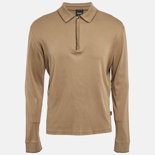 Hugo Boss Jersey Long Sleeve Polo T-Shirt L - Boss By Hugo Boss - Modalova