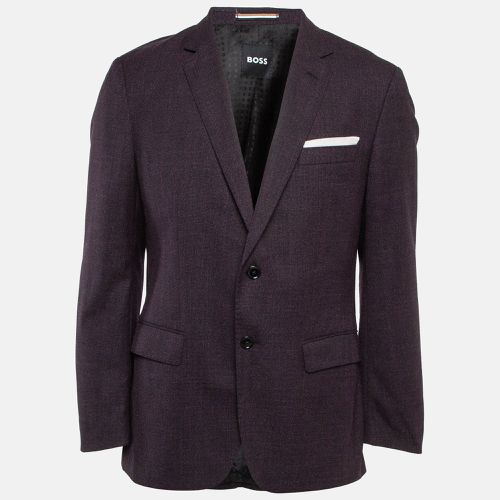 Boss By Hugo Boss Burgundy Wool Single Breasted Blazer XL - Boss By Hugo Boss - Modalova