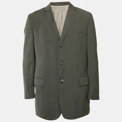 Boss By Hugo Boss Grey Virgin Wool Single Breasted Blazer XXL - Boss By Hugo Boss - Modalova