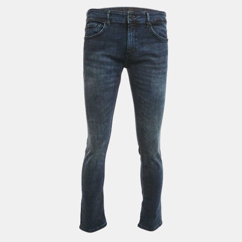Boss By Hugo Boss Dark Blue Washed Denim Jeans L Waist 36" - Boss By Hugo Boss - Modalova