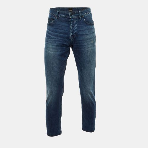 Boss by Hugo Boss Blue Denim 040 Taber Tapered Fit Jeans L/Waist 36" - Boss By Hugo Boss - Modalova