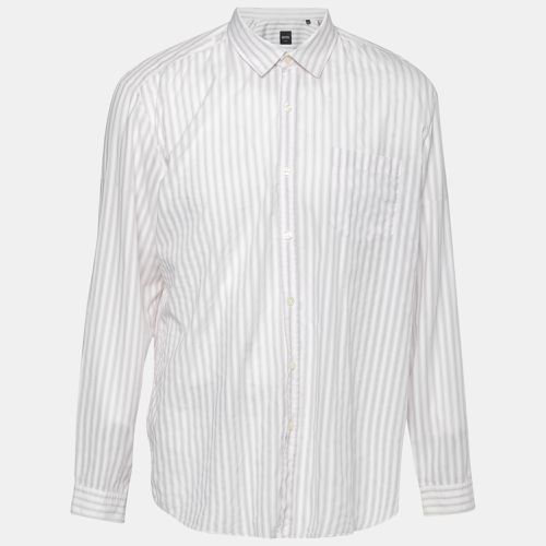 Striped Cotton Shirt XXL - Boss By Hugo Boss - Modalova