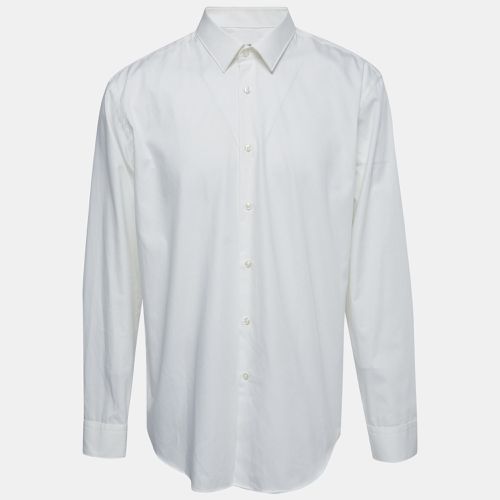 Boss By Hugo Boss White Cotton Regular Fit Button Front Shirt 4XL - Boss By Hugo Boss - Modalova