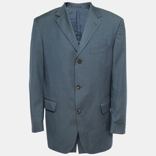 Boss By Hugo Boss Vintage Blue Wool Single Breasted Blazer XL - Boss By Hugo Boss - Modalova