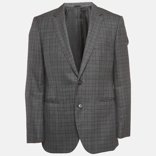 Checked Wool Single Breasted Blazer L - Boss By Hugo Boss - Modalova