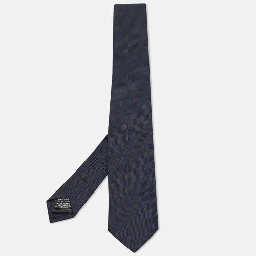 Jacquard Silk Skinny Tie - Boss By Hugo Boss - Modalova