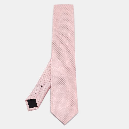 Boss By Hugo Boss Pink Patterned Silk Classic Tie - Boss By Hugo Boss - Modalova