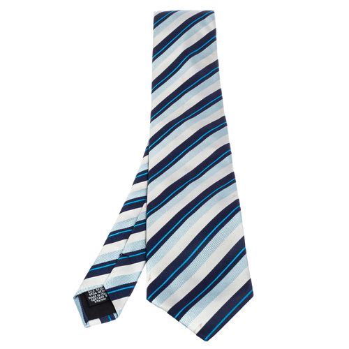 Diagonal Striped Silk Traditional Tie - Boss By Hugo Boss - Modalova