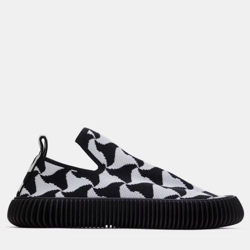 Bottega Veneta Black White Ripple Knit Sneaker EU 42 - Bottega Veneta - Modalova