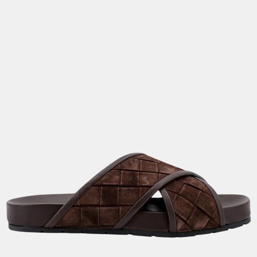 Bottega Veneta Brown Suede And Leather Sandals EU 42 - Bottega Veneta - Modalova