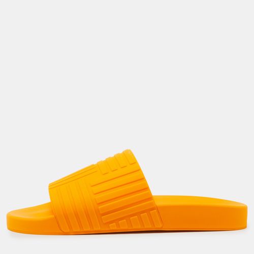 Bottega Veneta Orange Rubber Slides Size 43 - Bottega Veneta - Modalova