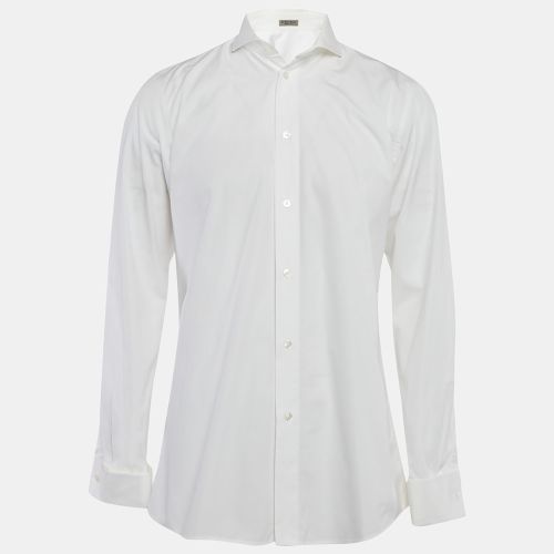 Cotton Button Front Shirt M - Bottega Veneta - Modalova