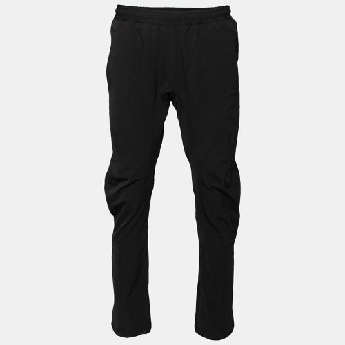 Bottega Veneta Black Stretch Knit Elasticized Waist Straight Leg Pants M - Bottega Veneta - Modalova