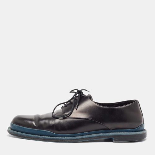 Bottega Veneta Black Leather Lace Up Derby Size 44 - Bottega Veneta - Modalova