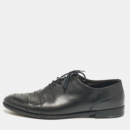 Bottega Veneta Black Leather Lace Up Oxfords Size 45 - Bottega Veneta - Modalova