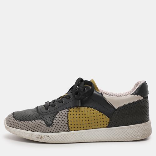 Bottega Veneta Multicolor Perforated Leather Low Top Sneakers Size 40 - Bottega Veneta - Modalova