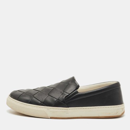 Intrecciato Leather Slip On Sneakers Size 41 - Bottega Veneta - Modalova