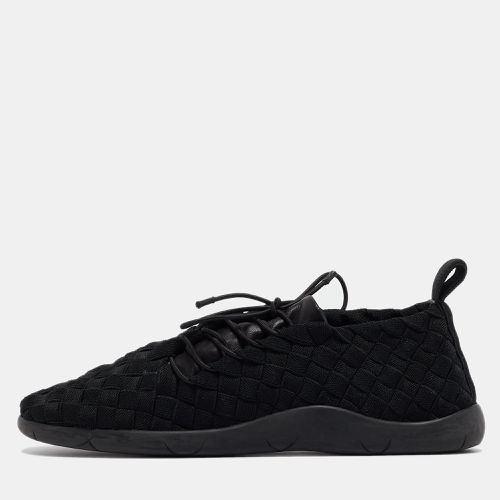 Bottega Veneta Black Woven Fabric Elasticated Intrecciato Sneakers Size 40 - Bottega Veneta - Modalova