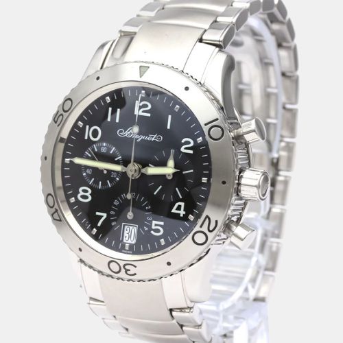 Stainless Steel Transaltantique Type XX 3820 Automatic Men's Wristwatch 40 mm - Breguet - Modalova