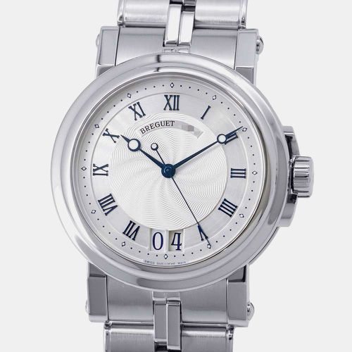 Breguet Silver Stainless Steel Marine II 5817ST/12/SVO Automatic Men's Wristwatch 39 mm - Breguet - Modalova