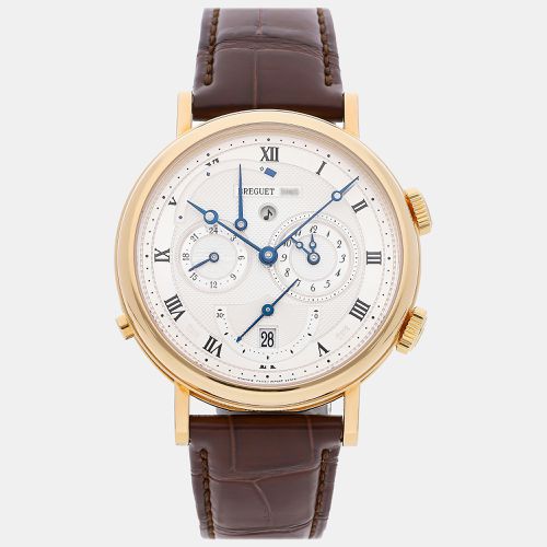 Breguet Silver 18k Yellow Gold Classique Automatic Men's Wristwatch 39 mm - Breguet - Modalova