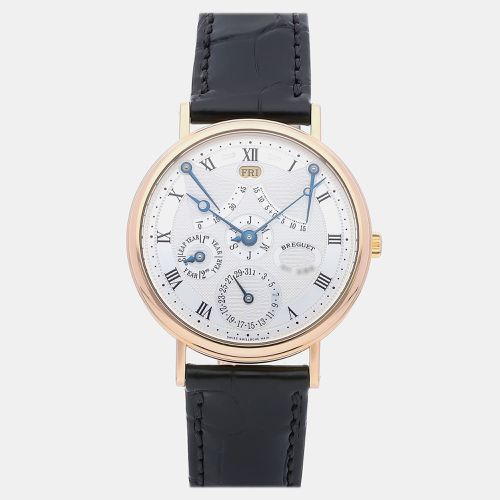 Breguet Silver 18k Rose Gold Classique 3477BR/1E/986 Automatic Men's Wristwatch 36 mm - Breguet - Modalova