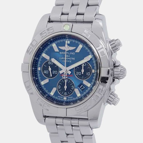 Stainless Steel Chronomat Automatic Chronograph Men's Wristwatch 44 mm - Breitling - Modalova