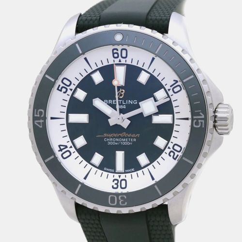 Stainless Steel Superocean A17376A31L1S1 Automatic Men's Wristwatch 44 mm - Breitling - Modalova