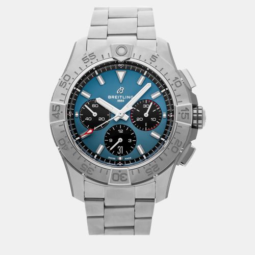 Breitling Blue Stainless Steel Avenger AB0147101C1A1 Automatic Men's Wristwatch 44 mm - Breitling - Modalova