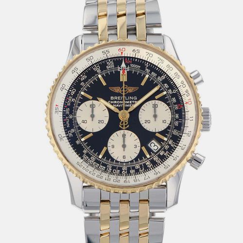 K Yellow Gold Stainless Steel Navitimer D23322 Automatic Men's Wristwatch 41 mm - Breitling - Modalova