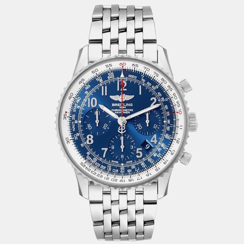 Stainless Steel Navitimer AB0121 Automatic Men's Wristwatch 43 mm - Breitling - Modalova