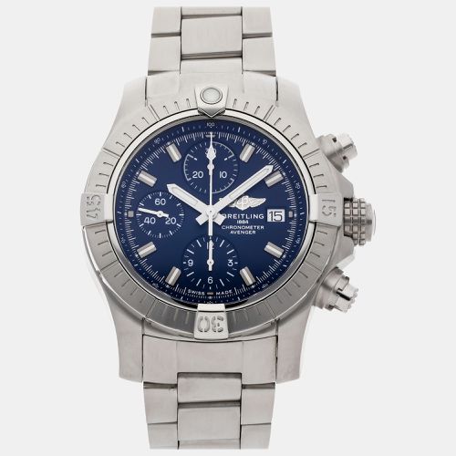 Breitling Blue Stainless Steel Avenger A13385101C1A1 Automatic Men's Wristwatch 43 mm - Breitling - Modalova