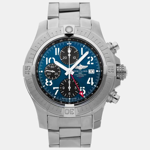 Breitling Blue Stainless Steel Avenger A24315101C1A1 Automatic Men's Wristwatch 45 mm - Breitling - Modalova