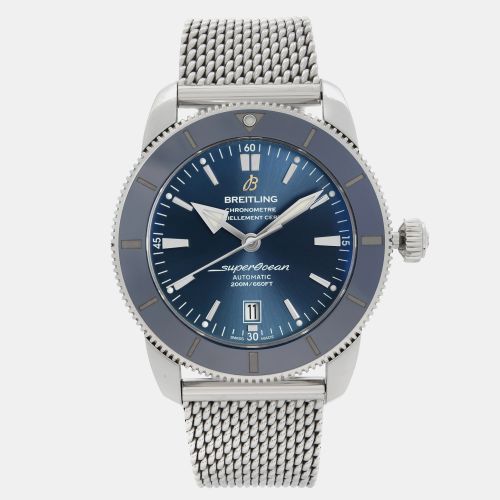 Breitling Blue Stainless Steel Superocean Heritage II AB2010161C1A1 Automatic Men's Wristwatch 42mm - Breitling - Modalova
