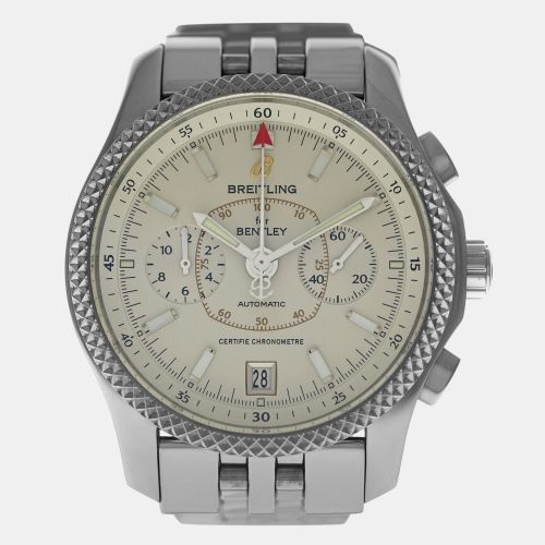 Breitling Bentley Mark VI P26362 Automatic Silver Platinum Stainless Steel Men's Wristwatch 42 mm - Breitling - Modalova