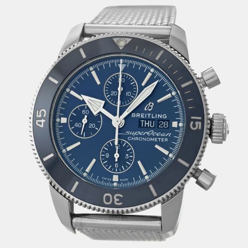 Breitling Superocean A13313 Automatic Blue Stainless Steel Men's Wristwatch 44 mm - Breitling - Modalova
