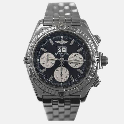 Breitling Crosswind A43355 Automatic Black Stainless Steel Men's Wristwatch 44 mm - Breitling - Modalova