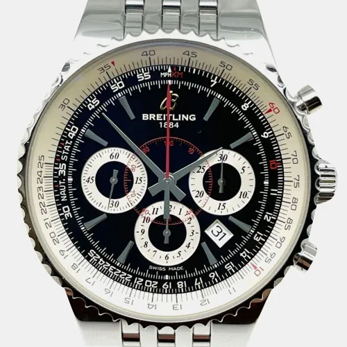 Breitling Montbrillant A23351 Automatic Black Stainless Steel Men's Wristwatch 47 mm - Breitling - Modalova