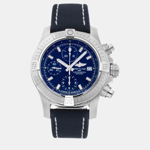 Breitling Blue Stainless Steel Avenger A13385101C1X1 Automatic Men's Wristwatch 43 mm - Breitling - Modalova