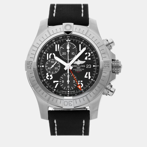 Breitling Black Stainless Steel Avenger A24315101B1X2 Automatic Men's Wristwatch 45 mm - Breitling - Modalova