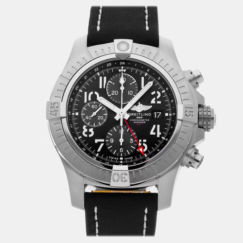 Breitling Black Stainless Steel Avenger A24315101B1X2 Automatic Men's Wristwatch 45 mm - Breitling - Modalova